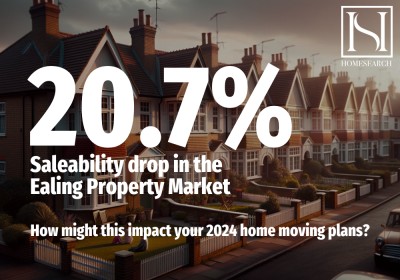 How the 16.3% Saleability Drop in the Ealing Property Market Might Impact Your 2024 Home Moving Plans