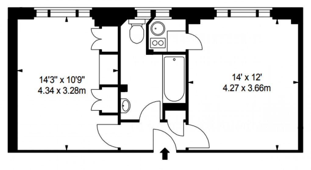 Floorplan for Hill Street, Mayfair