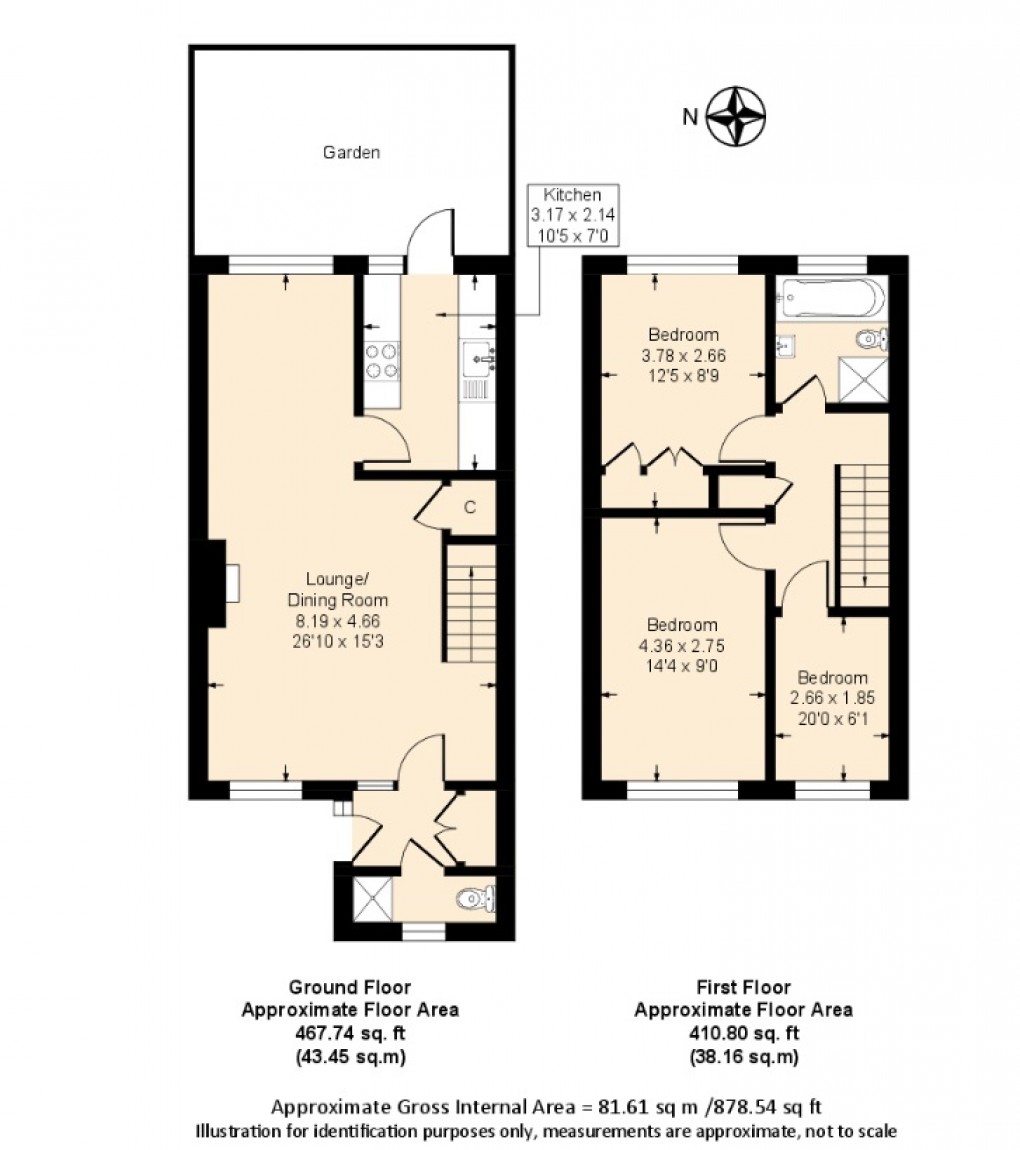 Floorplan for Spencer Road, Isleworth