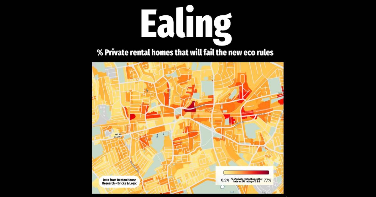 6,756 Ealing Landlords to be Hit by New Eco Rules in 2030